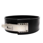 CEINTURE DE FORCE EN CUIR VÉRITABLE AVEC LEVIER EN ACIER RÉGLABLE 