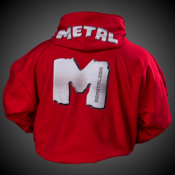 SWEAT A CAPUCHE METAL "M"