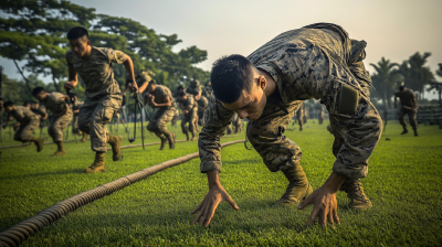 Les diffrents exercice de sport militaire